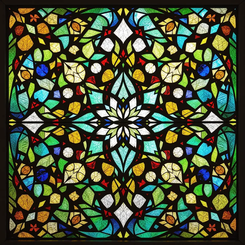 Intricate Ukrainian Stained Glass Designs