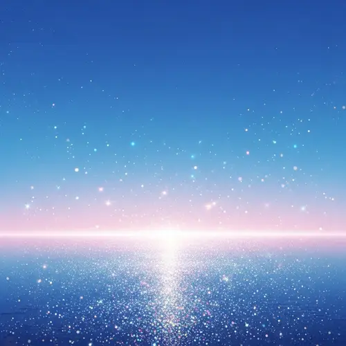 Sparkling Open Space Illustration | Ethereal Charm