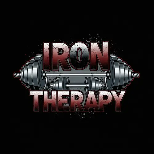 Iron Therapy T-Shirt Design - Bold & Grunge Style
