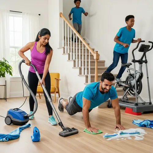 Household Chores Workout: Transforming Cleaning into Calorie Burning