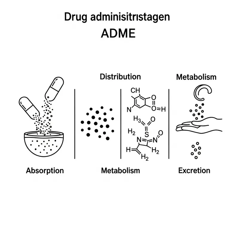 ADME of Drugs: Stages Explained with Illustrations