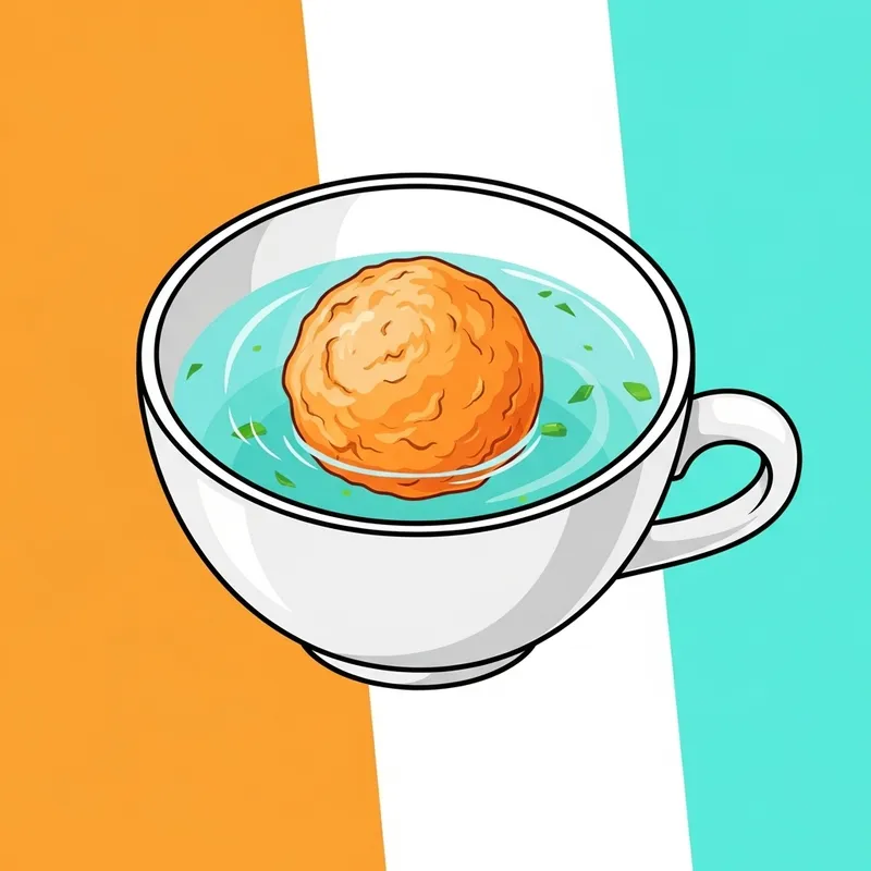 Creative Fishball Cup Logo | Brand Design Services