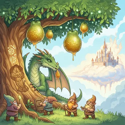 Dreamy Fantasy Watercolor Realm