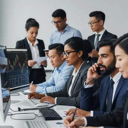 Diverse Forex Traders Analyzing Markets | Global Currency Experts