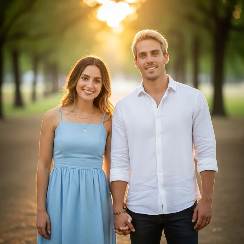 Angela and Juan: A Lovely Young Couple Holding Hands - SEO Angela and Juan: A Lovely Young Couple Holding Hands - SEO