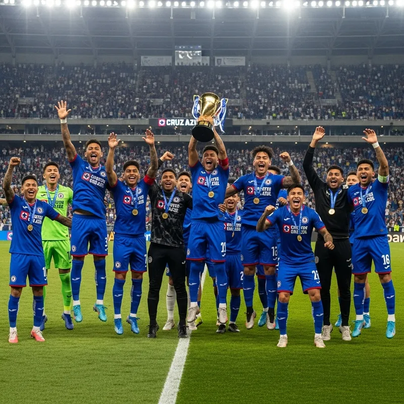 Cruz Azul Wins Cup: Jubilant Victory