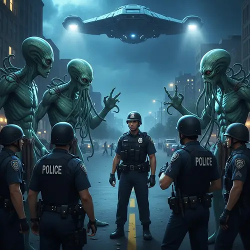 Alien Encounter: Confrontation with Extraterrestrial Beings