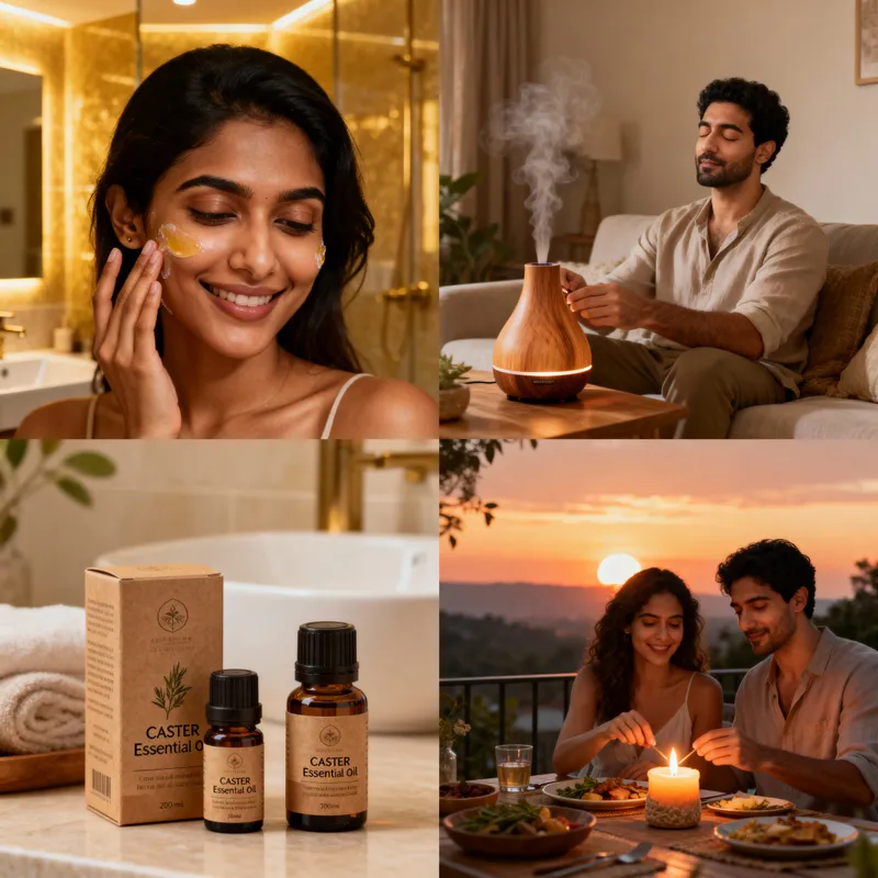 Explore Everyday Scenes with Caster Essential Oils