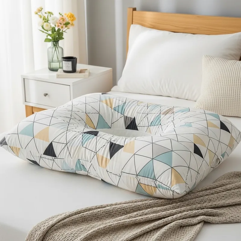 Trending Memory Foam Pillow for Relaxing Bed Design