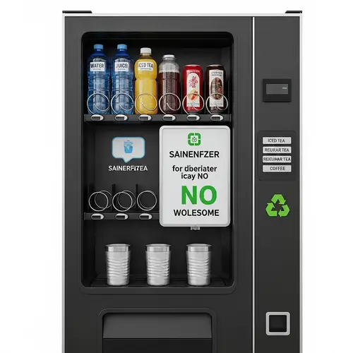 Eco-Friendly Modern Vending Machine for Beverages