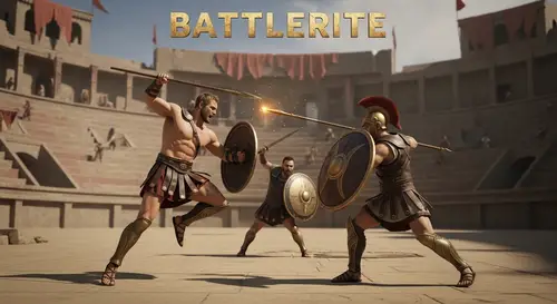 Epic Battle of Achilles vs. Hector in Deserted Arena | Battlerite