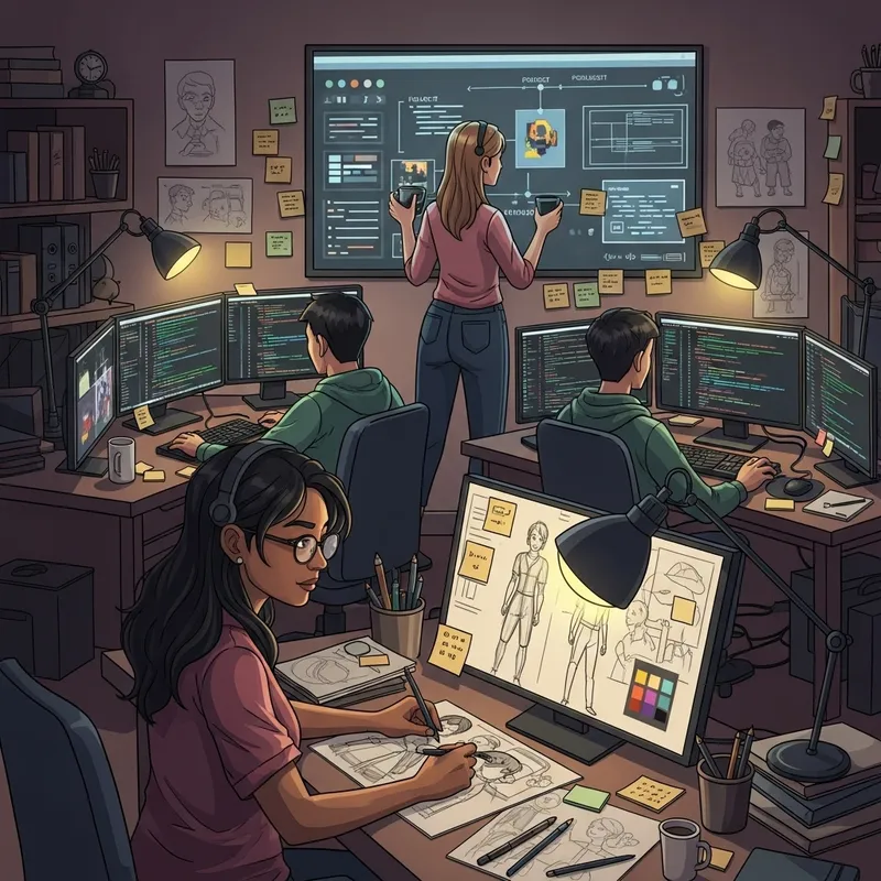 Creative Game Production Team: Mastrovert