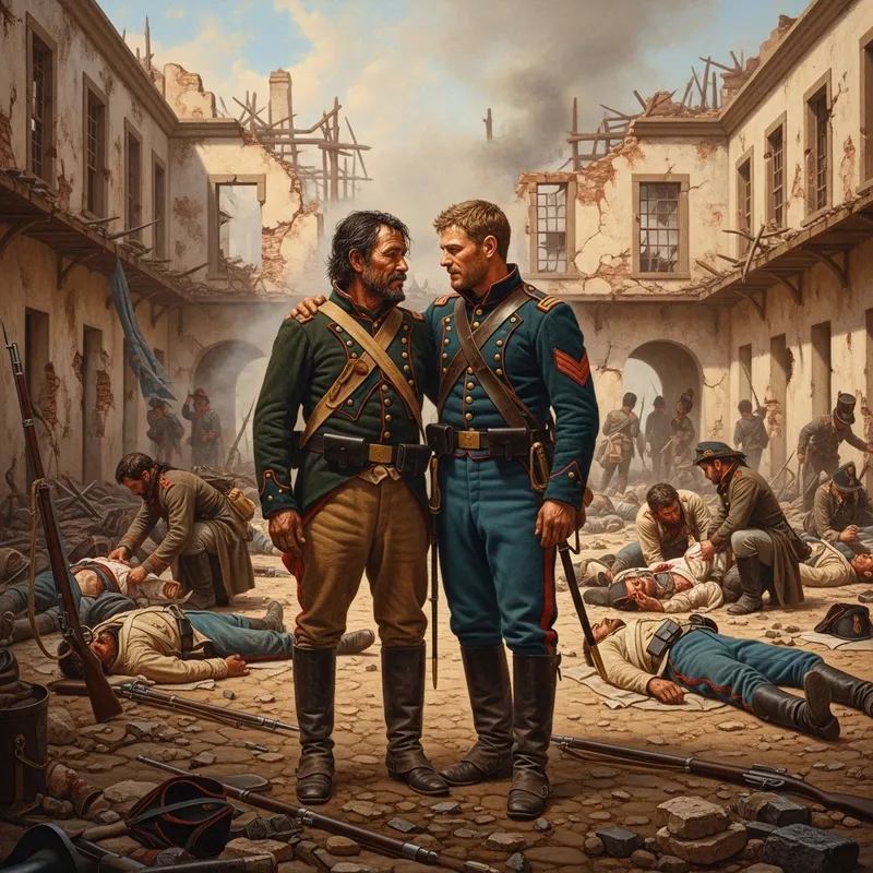 Friendship and War in Realism Art: Soldiers United in Chaos Friendship and War in Realism Art: Soldiers United in Chaos