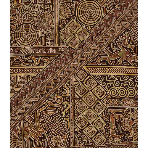 Dayak Motifs: Traditional Textile Patterns of Borneo