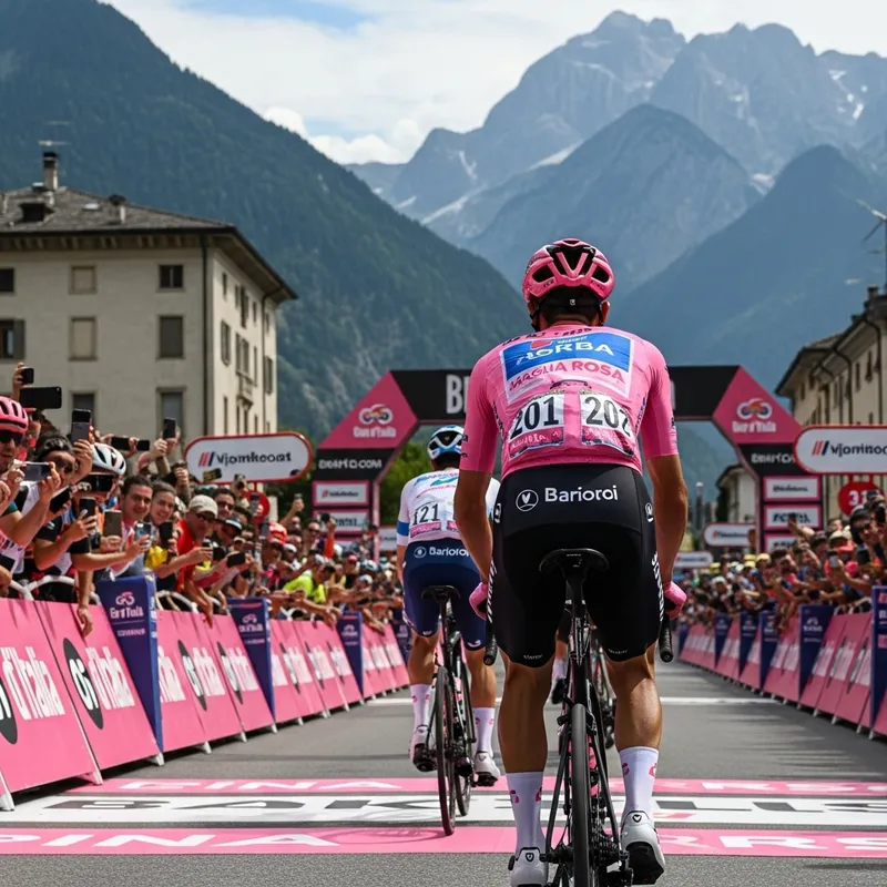 2024 Giro d'Italia Maglia Rosa Castelli Belluno Corsa Rosa