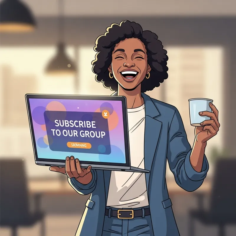 Happy Master Encourages Subscription | Join Our Group