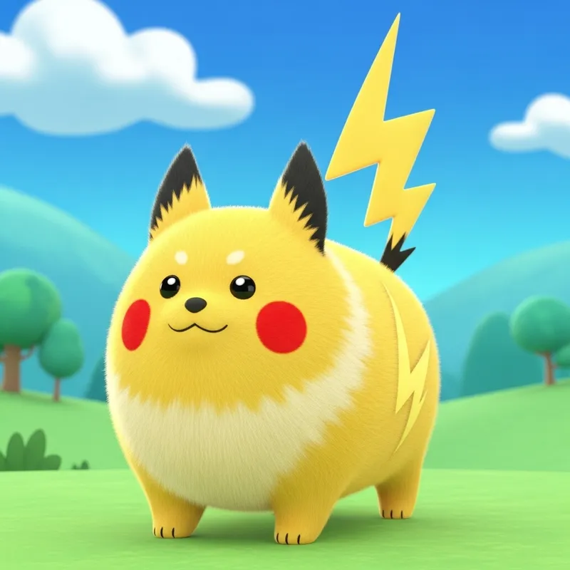 Pikachu-Inspired Dog: A Cute Electric-Type Companion