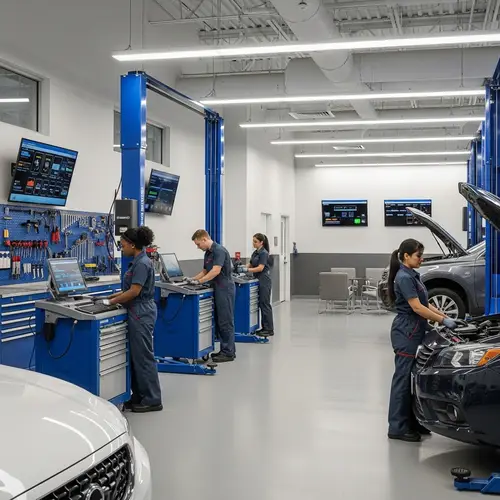 Innovative Car Service Garage | Modern Auto Repair Shop