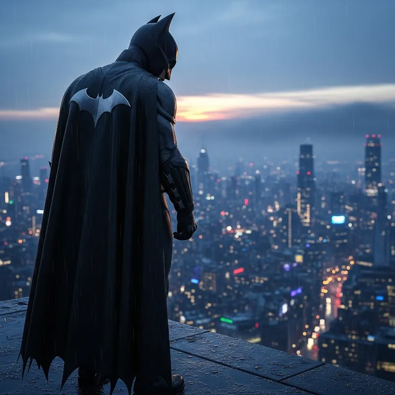 Batman: Dark Vigilante in Gotham City | Bat Symbol