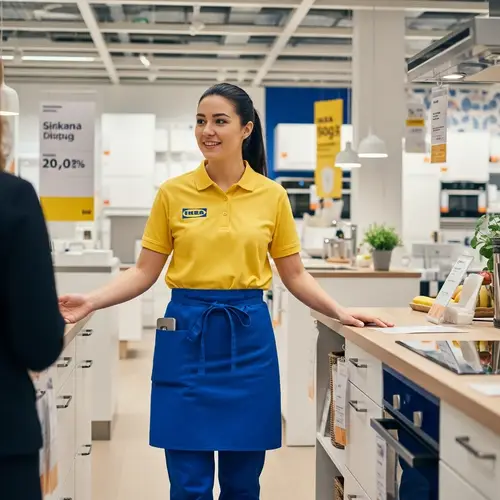 IKEA Employee in Uniform | Official Brand Clothing