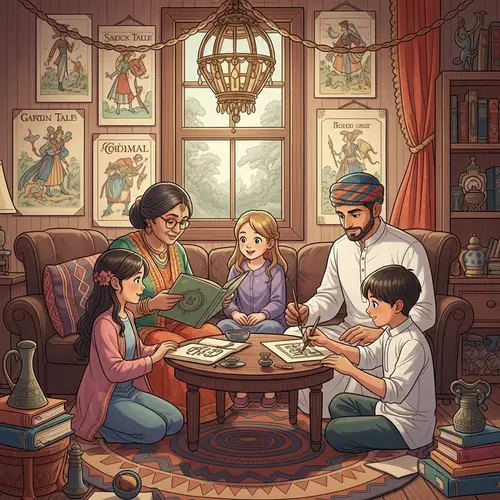 Cultural Exchange: Multigenerational Family Storytelling