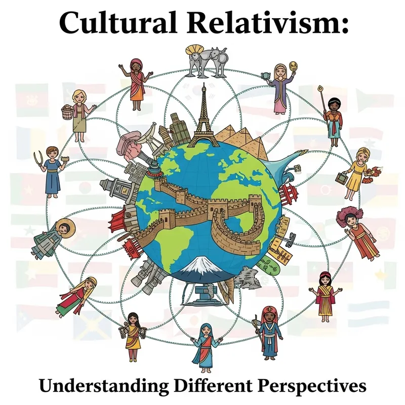Portrait Poster: Understanding Cultural Relativism Worldwide