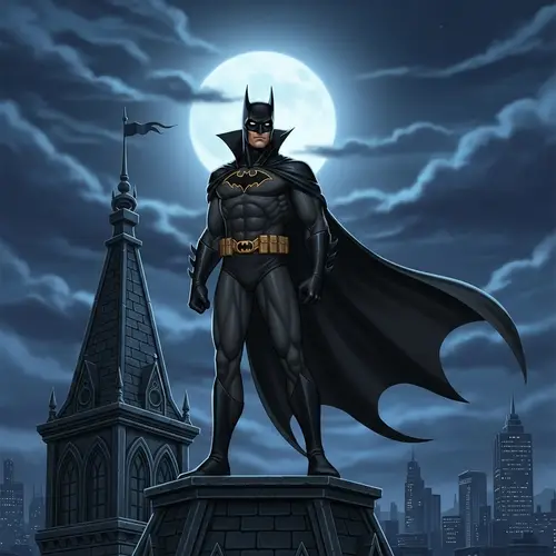 Enigmatic Vigilante in Gotham | Batman PS2 Video Game Style