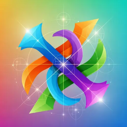 Dynamic Geometric Shapes: Interpreting Sacred Text in Vibrant Colors