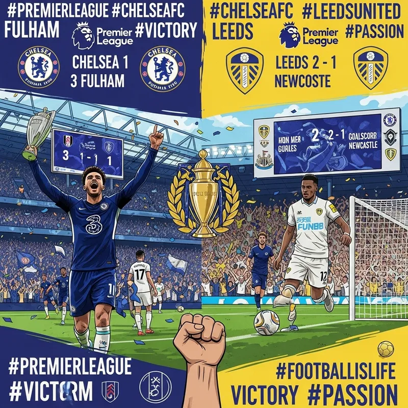 Intense Premier League Clash: Chelsea vs Leeds Victories