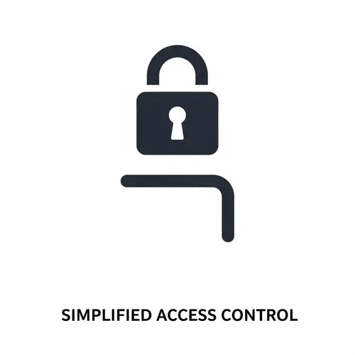 Simplified Access Control Icon Design