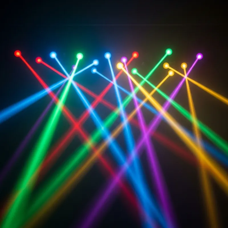 Vibrant Colors of Focused Light Vibrant Colors of Focused Light