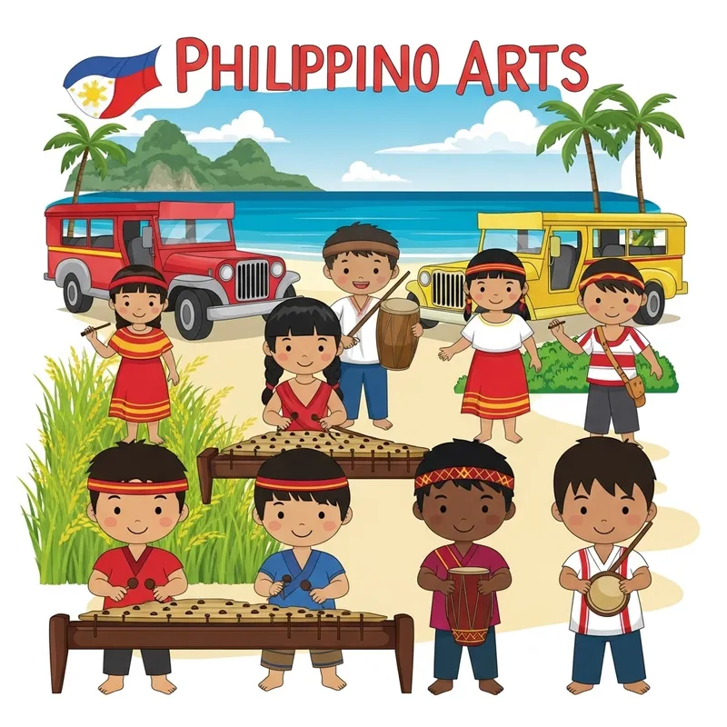 Celebrate Filipino Culture and Arts: A Drawing for 3rd Graders
