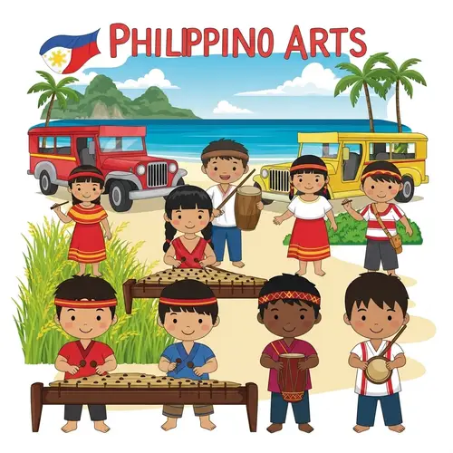 Celebrate Filipino Culture and Arts: Drawing for 3rd Graders