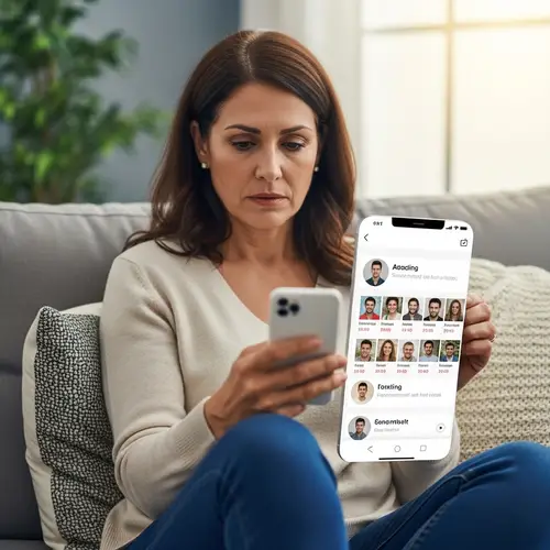 Lonely Hispanic Woman Seeking Soulmate on Dating App