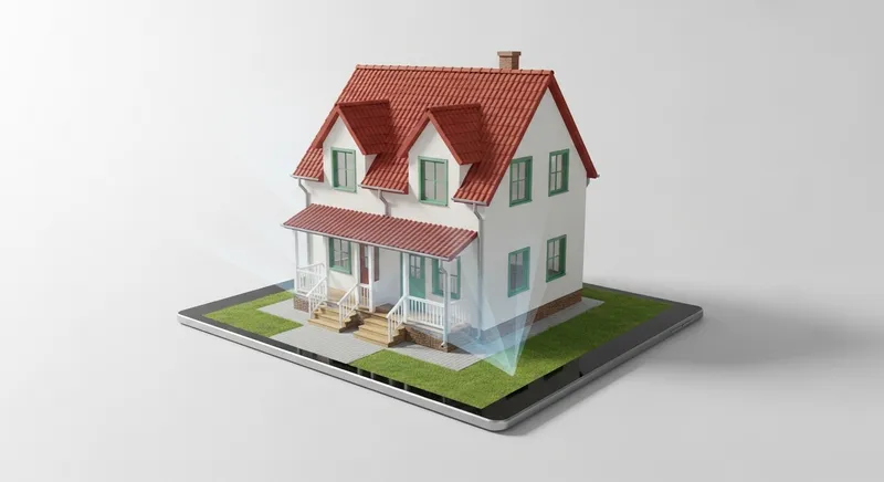 3D Virtual Tour of Duplex House | Tablet Projection on Floor