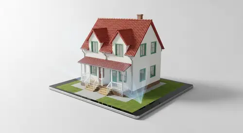 3D Virtual Tour of Duplex House | Tablet Projection