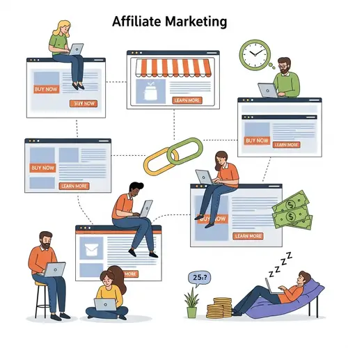 Affiliate Marketing: Buy Now & Learn More Options Linked for Passive Income
