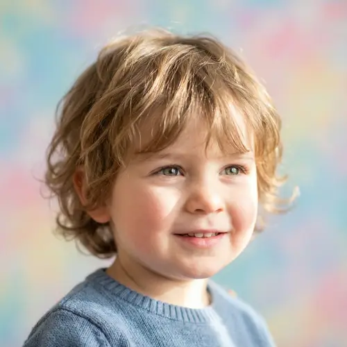 Joyful Child Headshot Photography