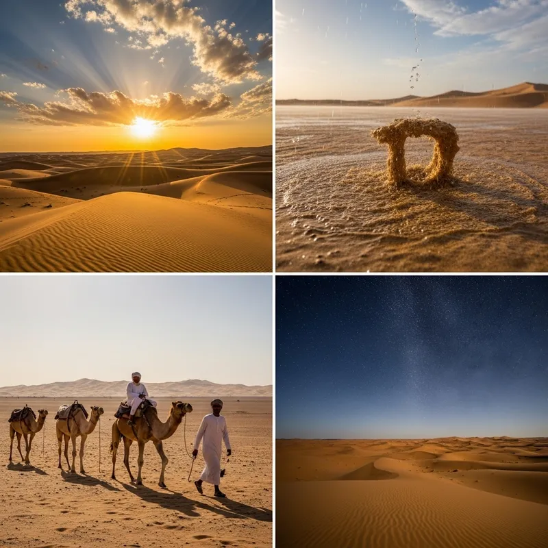 Sahara Desert Pictures: Sunset, Rainfall, Camels & Stars