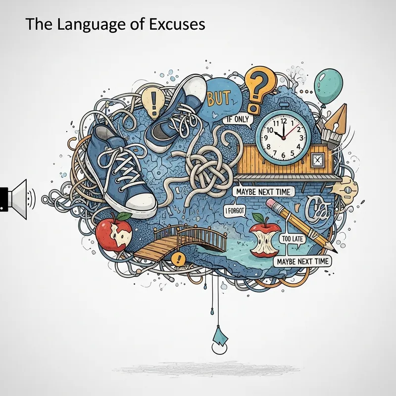 Escusas Concept | Linguistic Symbols & Metaphors