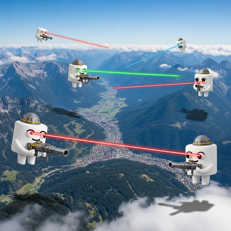 Marshmallows with Laser Eyes - Surreal Fantasy World Takeover