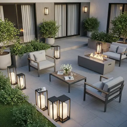Chic Modern Minimalistic Outdoor Patio Designs
