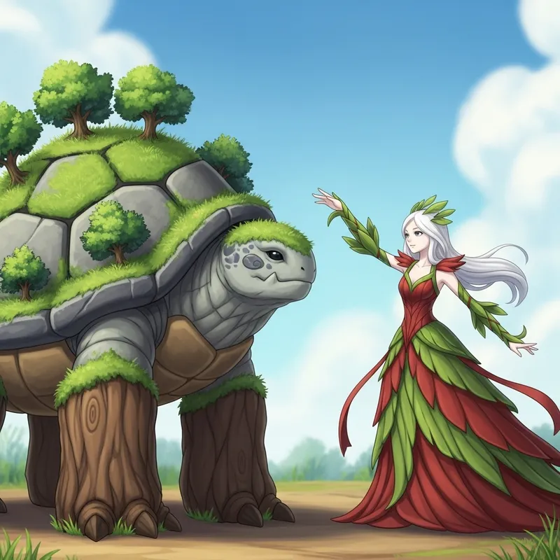 Torterra vs Gardevoir: A Fantastical Duel