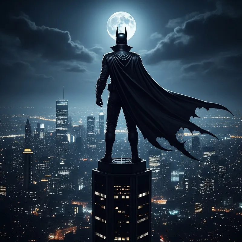 Batman Hyper Realistic Logo for YouTube Channel