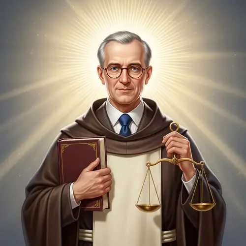 Karl Lauterbach as a Saint: A Divine Illustration