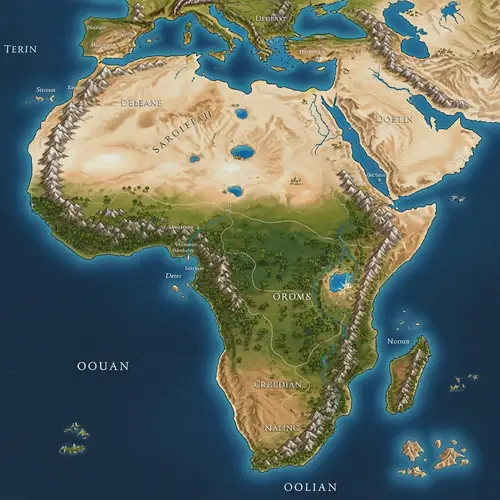 Explore the Enigmatic Continent Map