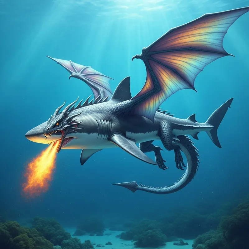 Mystical Shark Dragon Hybrid: Unveiling the Enigmatic Creature Mystical Shark Dragon Hybrid: Unveiling the Enigmatic Creature