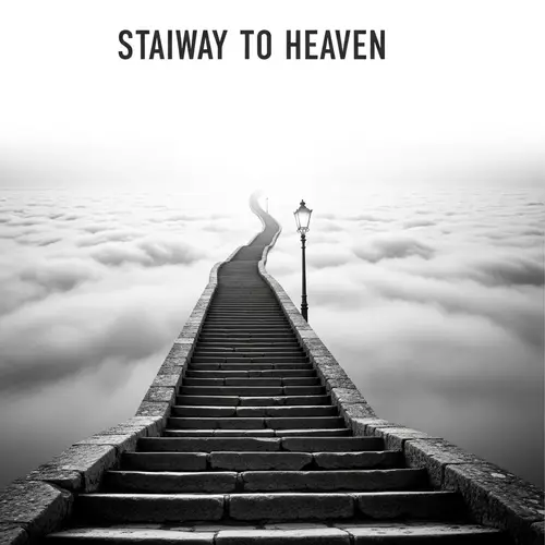 Monochromatic Stairway to Heaven Visual Interpretation