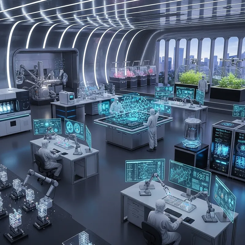 21st Century Multifunctional High-Tech Laboratory 21st Century Multifunctional High-Tech Laboratory