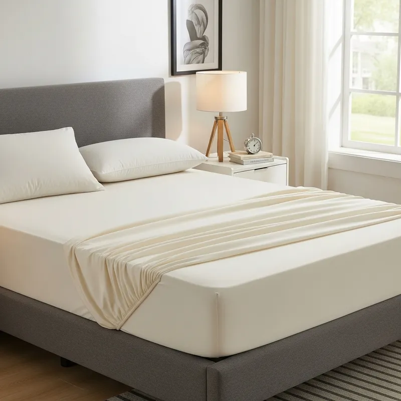 Luxurious Fitted Sheet for Online Bed Styling | Elegant Bedroom Decor